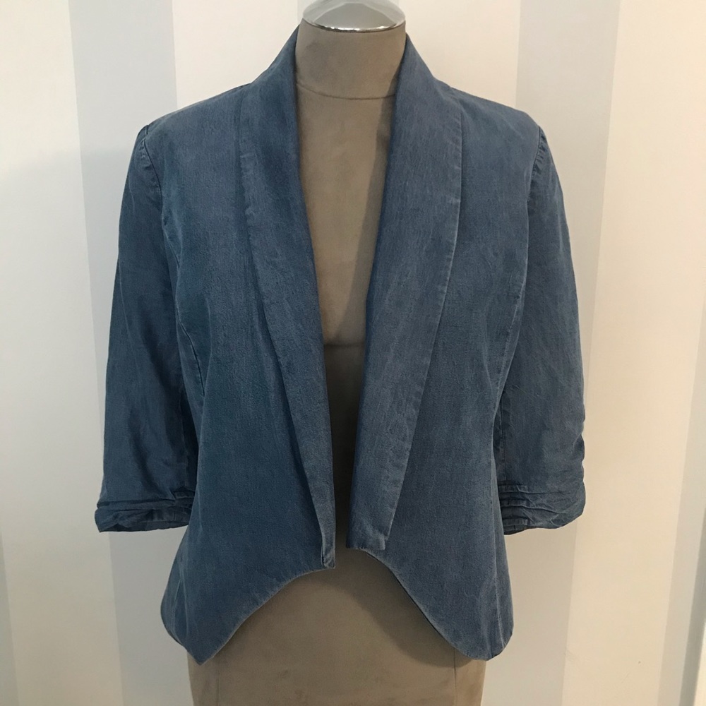 Chambray/Denim Blazer